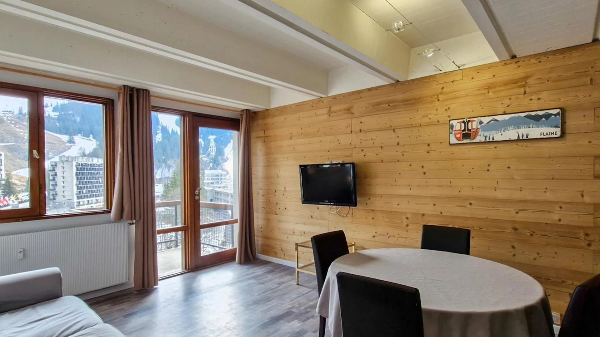 Appartement Confortable A Flaine - 150M Des Pistes - 6 Pers, Balcon, Cuisine Equipee, Lave-Linge - Fr-1-425-144